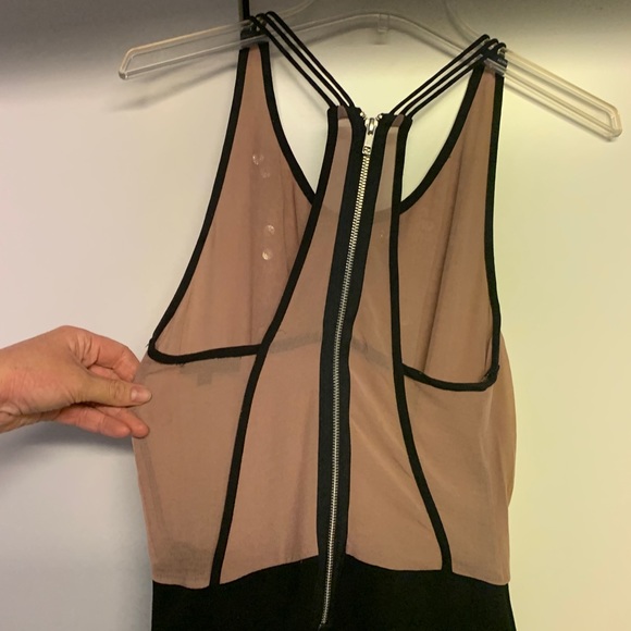 TopShop Bandage Dress w/ Sequinned Blush Blouse - Picture 13 of 16